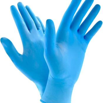 Nitrile Gloves Blue Disposable 1000 Case - Latex Free, Powder Free Gloves Home, Cleaning