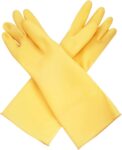 Carnation Latex Glove for Dish washing/Cleaning/Multi Purposes #500