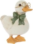 Animal Figurines with Glasses, Table Decor, Shelf Decor, Baby Shower Decor (Duck w/Glasses)