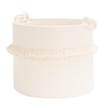 Large Decorative Cotton Rope Storage Basket