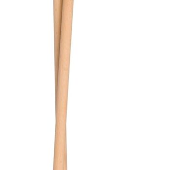 Horsehair Broom and Stainless Steel Dust Pan Set, Durable Oiled Beechwood Handles, 35-3/8 Inch, Heavy Duty Broom and Dustpan Combo for Home, Kitchen, Outdoor Use, Made in Germany
