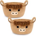 Cotton Rope Basket - Cute Baby Room Decoration