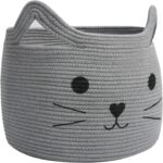 Large Woven Cotton Rope Storage Basket