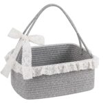 Cotton Rope Gift Basket Set - Large Woven Gift Basket